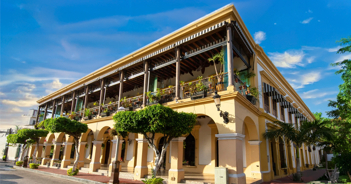 Calle del Centro Histórico de Mazatlán